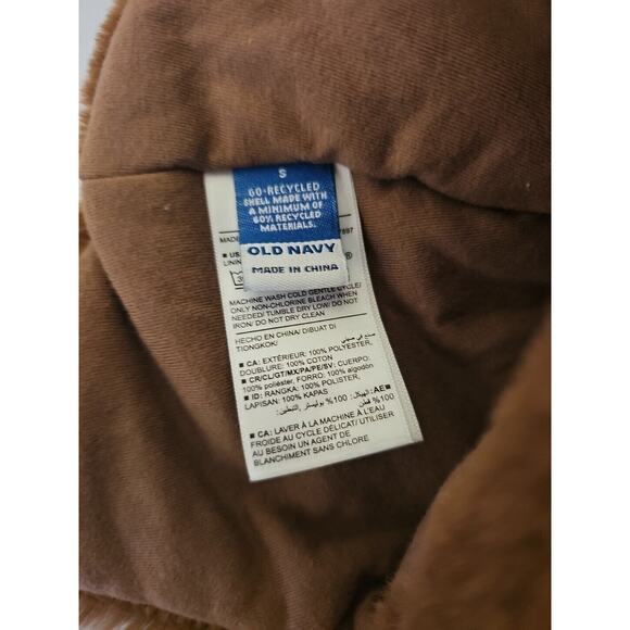 Old Navy Toddler Unisex Faux-Fur Trapper‎ Hat Size S Brown - Picture 3 of 6